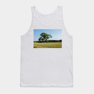 The lonely old tree in the field Tank Top